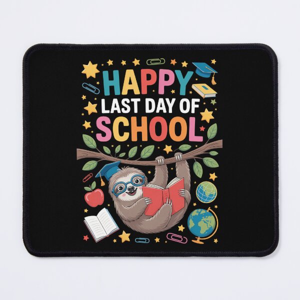 Item preview, Happy Last Day of School Kid Teacher cute sloth Graduation designed and sold by brynatshop.