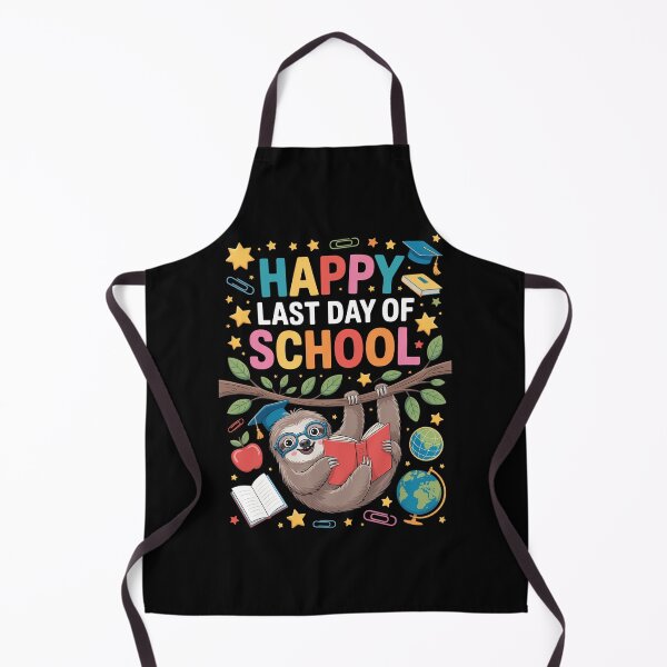 Item preview, Happy Last Day of School Kid Teacher cute sloth Graduation designed and sold by brynatshop.