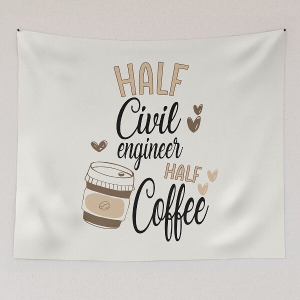 Item preview, Funny Civil Engineer Coffee Awesome And Cool designed and sold by LifeGoods103.