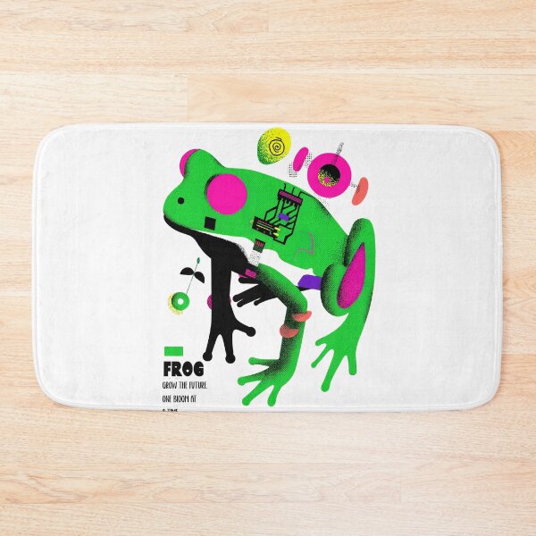Item preview, Biotech Bloom Frog – Grow the Future. One Bloom at a Time. designed and sold by Void & Valor.