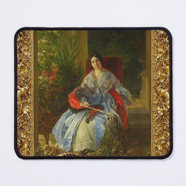 Item preview, Princess Saltykov 1841 - karl Bryullov designed and sold by Vintage Designs +.