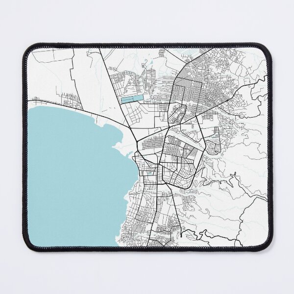 Item preview, Bujumbura City Map of Burundi - Circle designed and sold by deMAP.
