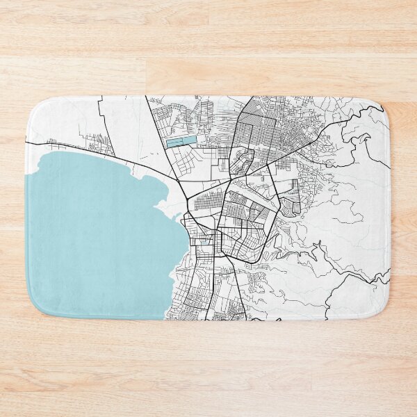 Item preview, Bujumbura City Map of Burundi - Circle designed and sold by deMAP.