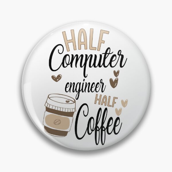 Item preview, Funny Computer Engineer Coffee Awesome And Cool designed and sold by LifeGoods103.