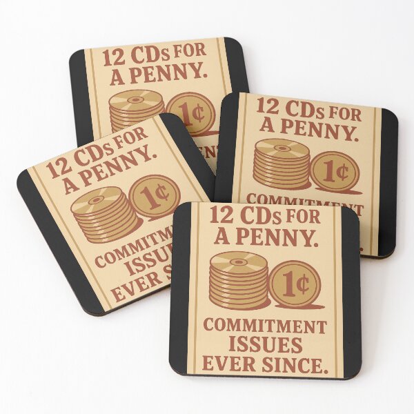 Item preview, 12 CDs for a Penny (and My Soul) designed and sold by DarkEchoDesigns.