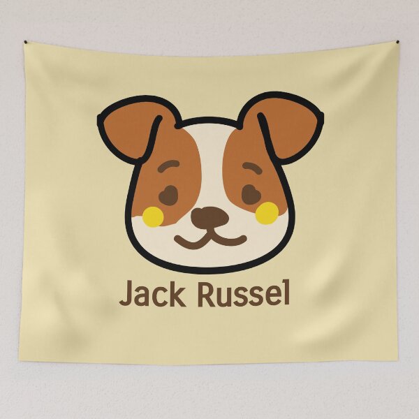 Item preview, Jack Russell cute puppy designed and sold by fluffyfamcraft.