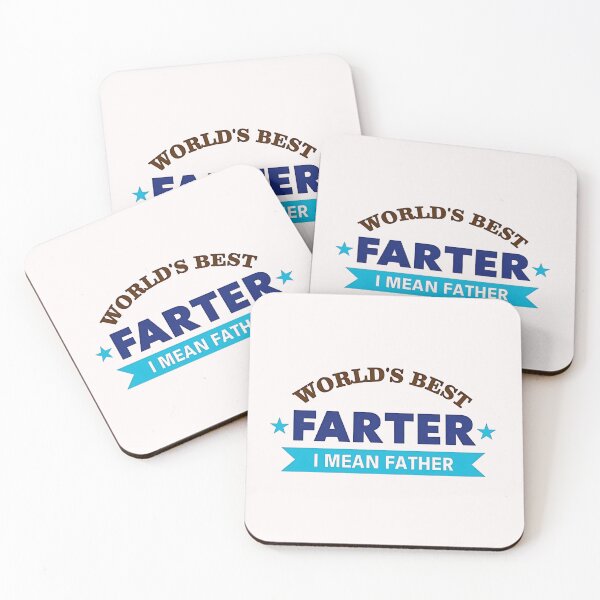Item preview, World's Best Farter I Mean Father T-Shirt - Funny Dad Joke Gift for Father's Day designed and sold by FestivityFinds.