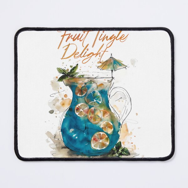 Item preview, Fruity Cocktail Delight: Watercolor Refreshment designed and sold by ArtisticDesignsbyLinda.