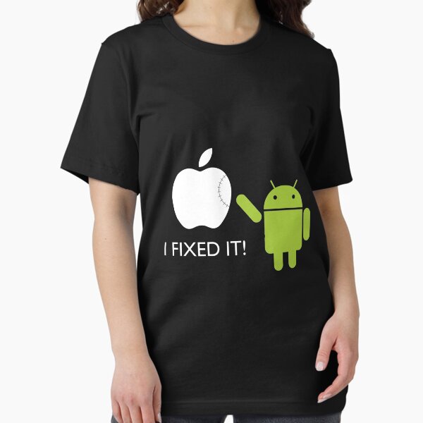 Artikel-Vorschau von Android Fixing Apple, designt und verkauft von PixelJourney.