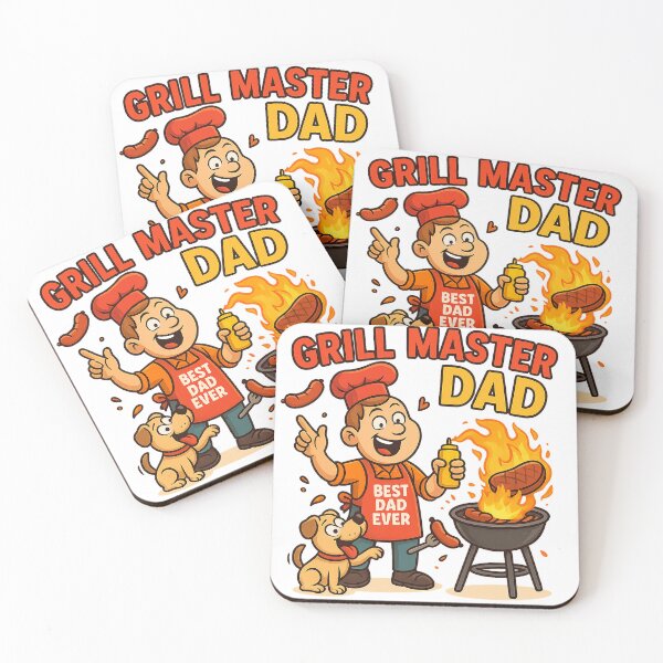 Item preview, Grill Master Dad – Best Dad Ever designed and sold by SpectrumCreations.