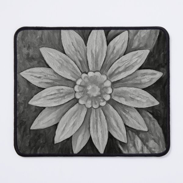 Item preview, Dahlia v4 B&W designed and sold by BloomingbySJ.