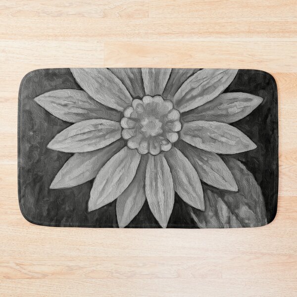 Item preview, Dahlia v4 B&W designed and sold by BloomingbySJ.