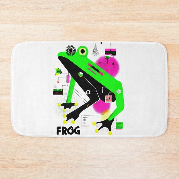 Item preview, Neon Systems Frog – Chaos. Circuits. Croak. designed and sold by Void & Valor.