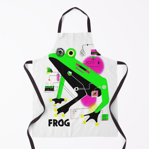 Item preview, Neon Systems Frog – Chaos. Circuits. Croak. designed and sold by Void & Valor.