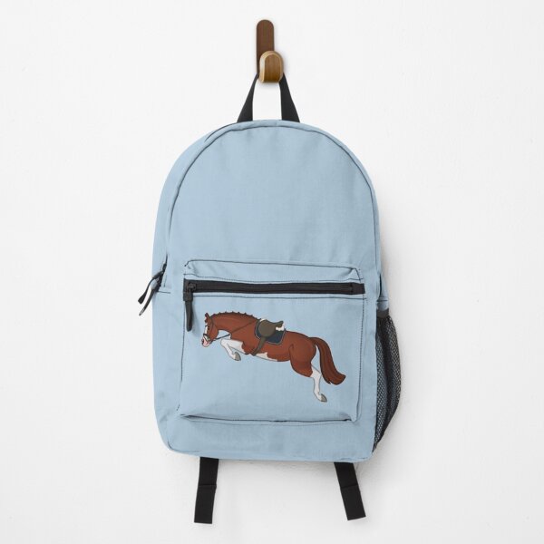 Item preview, Cartoon Chestnut Pinto - Show Jumping Illustration designed and sold by Art By Drina.