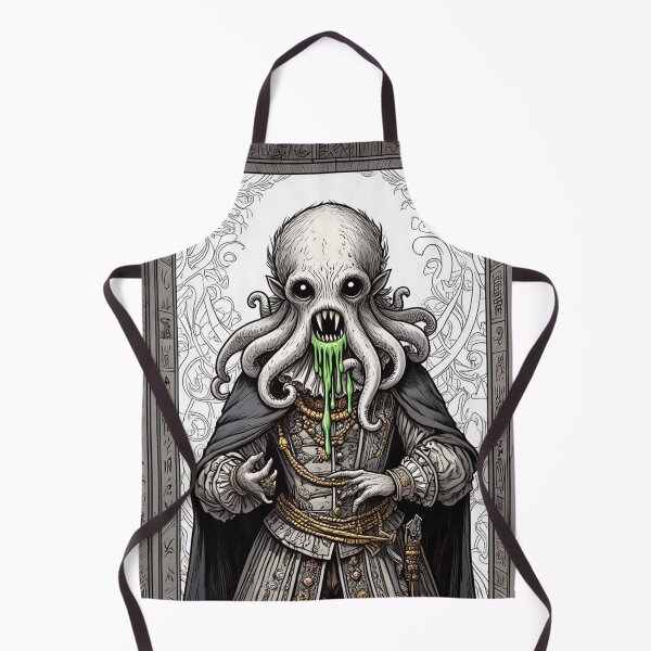 Item preview, Grimling Lord of dread Eldritch Cthulhu of Darkmere staring at you with his eyes of the void designed and sold by Vintage Designs +.