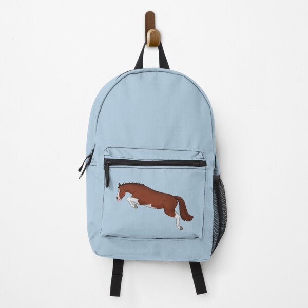 Item preview, Cartoon Pinto Horse - Cute Jumping Illustration designed and sold by Art By Drina.