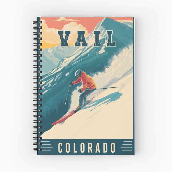 Item preview, Explore Mountain Ski Town Vail in Colorado - Travel Art designed and sold by turtlestart.