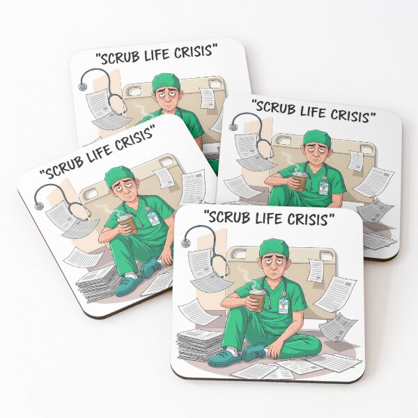 Item preview, Scrub Life Crisis designed and sold by moba--mania.