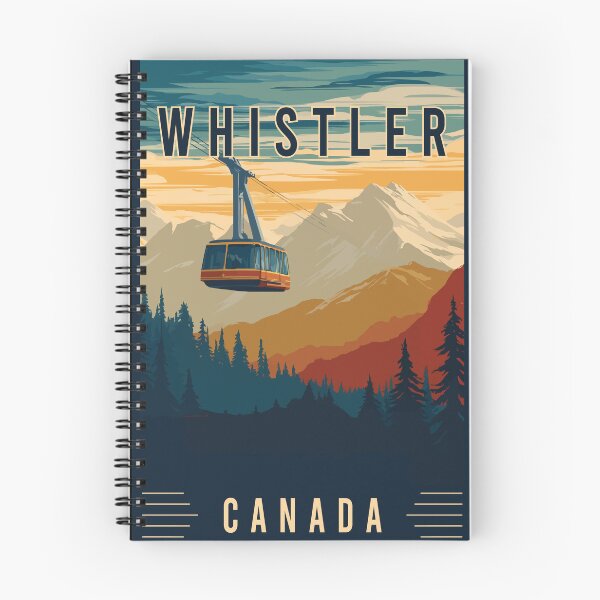 Item preview, Explore Winter Wonderland Whistler in Canada - Travel Art designed and sold by turtlestart.