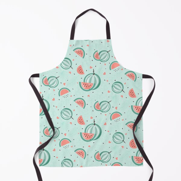 Item preview, Pastel boho pattern with watermelons and hearts designed and sold by WebItani patterns.