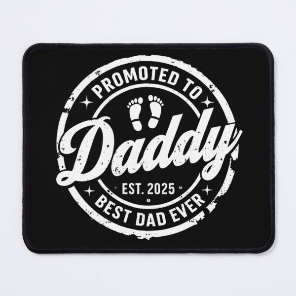 Item preview, Promoted to Daddy Est. 2025 T-Shirt | First Time Dad Gift T-Shirt designed and sold by FestivityFinds.