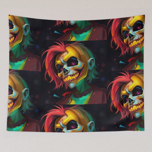 Item preview,  Spooky Halloween character artwork illustration designed and sold by Vintage Designs +.