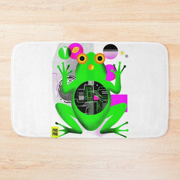 Item preview, Circuit Core Frog – Glitchy, Glowing, Glorious designed and sold by Void & Valor.