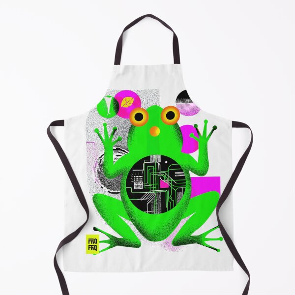 Item preview, Circuit Core Frog – Glitchy, Glowing, Glorious designed and sold by Void & Valor.