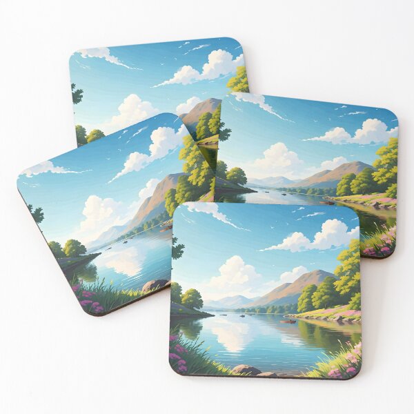 Item preview, Lake Windermere: Summer Serenity Stretching into the Distance designed and sold by LSVart.