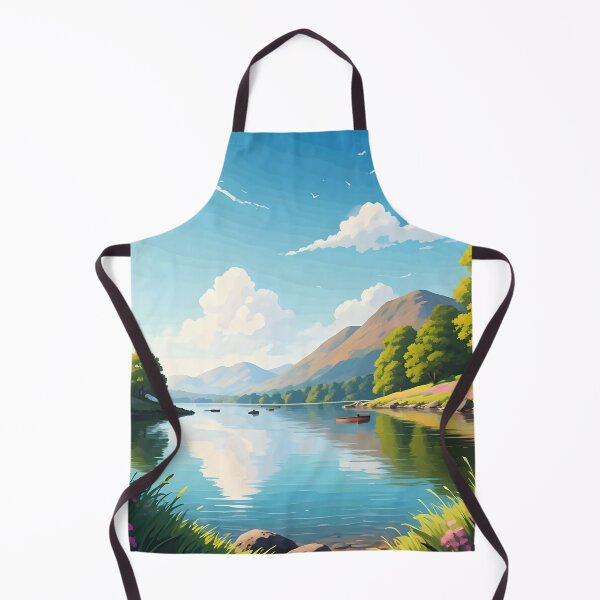 Item preview, Lake Windermere: Summer Serenity Stretching into the Distance designed and sold by LSVart.