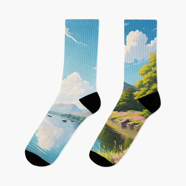 Item preview, Lake Windermere: Summer Serenity Stretching into the Distance designed and sold by LSVart.