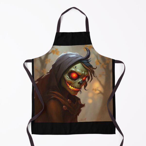 Item preview, Spooky Halloween character artwork illustration designed and sold by Vintage Designs +.