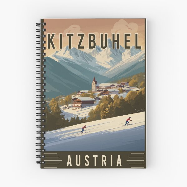 Item preview, Explore Alpine Village Kitzbühel in Austria - Travel Art designed and sold by turtlestart.