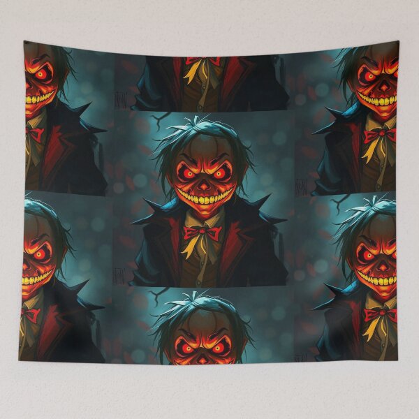 Item preview, Spooky Halloween character artwork illustration designed and sold by Vintage Designs +.