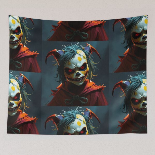 Item preview,  Spooky Halloween character artwork illustration designed and sold by Vintage Designs +.