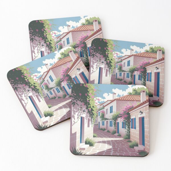 Item preview, Lefkara, Cyprus: Sunlit Cobbled Lanes and Whitewashed Homes designed and sold by LSVart.