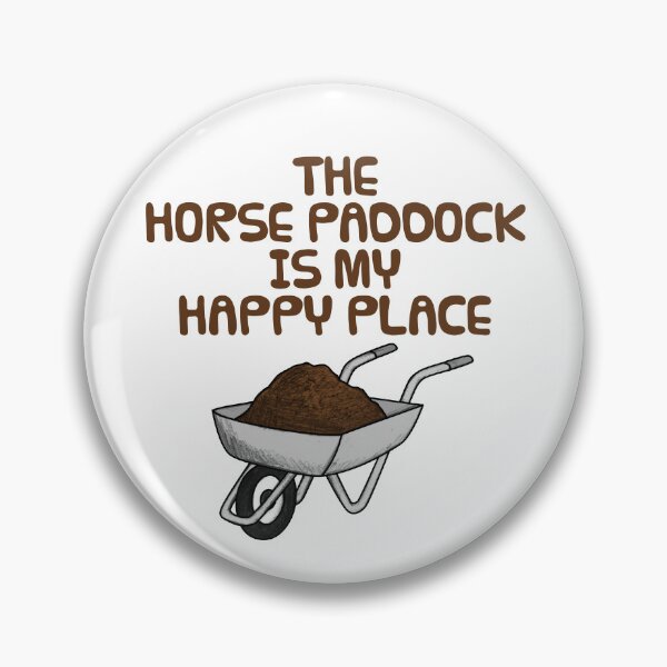 Item preview, The Horse Paddock Is My Happy Place designed and sold by doodlerob.