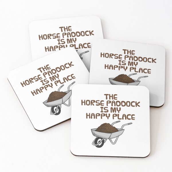 Item preview, The Horse Paddock Is My Happy Place designed and sold by doodlerob.