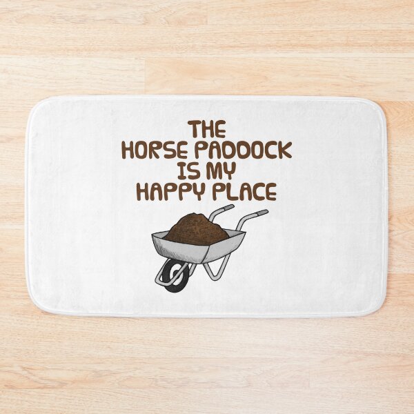 Item preview, The Horse Paddock Is My Happy Place designed and sold by doodlerob.