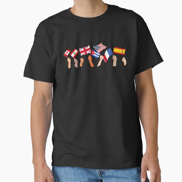 Item preview, Hands Holding Flags of the World - Unity and Diversity designed and sold by kawaiivsglitch.