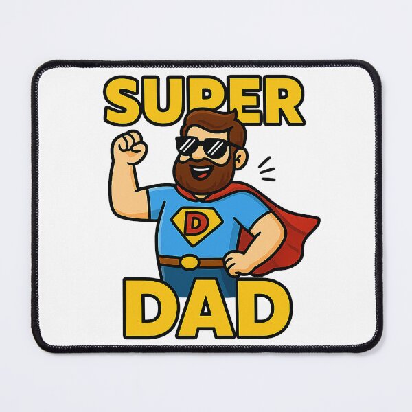 Item preview, Super Dad – Hero of the Household designed and sold by SpectrumCreations.