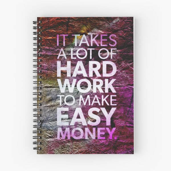 Item preview, There's No Easy Money designed and sold by NickDedidis.