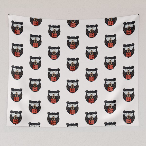 Item preview, Rad Dad Bear T-Shirt | Cool Dad with Sunglasses Graphic Tee for Father's Day designed and sold by FestivityFinds.