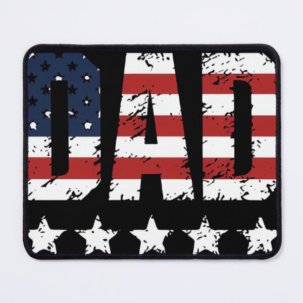 Item preview, Patriotic American Flag DAD Design – Vintage Distressed Look for Father’s Day designed and sold by ARTReMi.