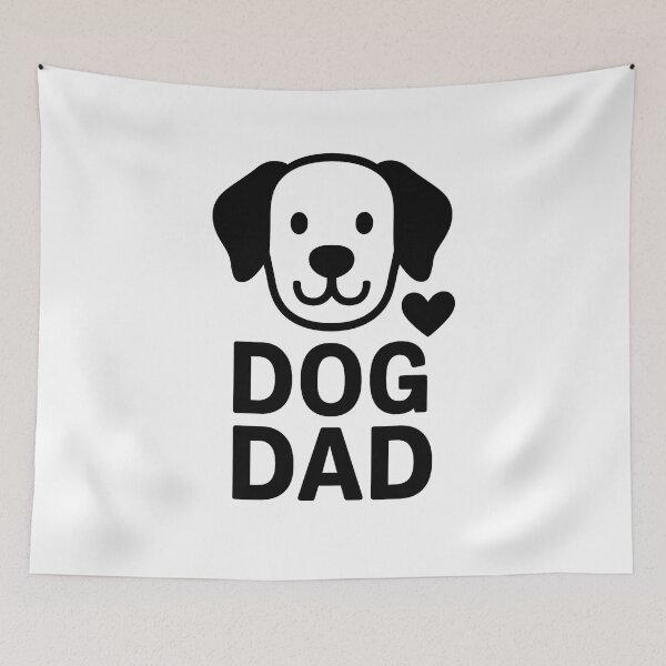 Item preview, Dog Dad – Bold Minimalist Pet Lover Design designed and sold by CkerCky.