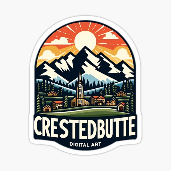 Item preview, crested butte  designed and sold by NCNGDESIGN.
