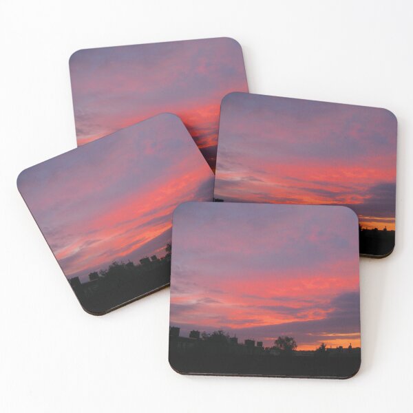 Item preview, Colorful night sky over The Hague designed and sold by Neonyx2020.