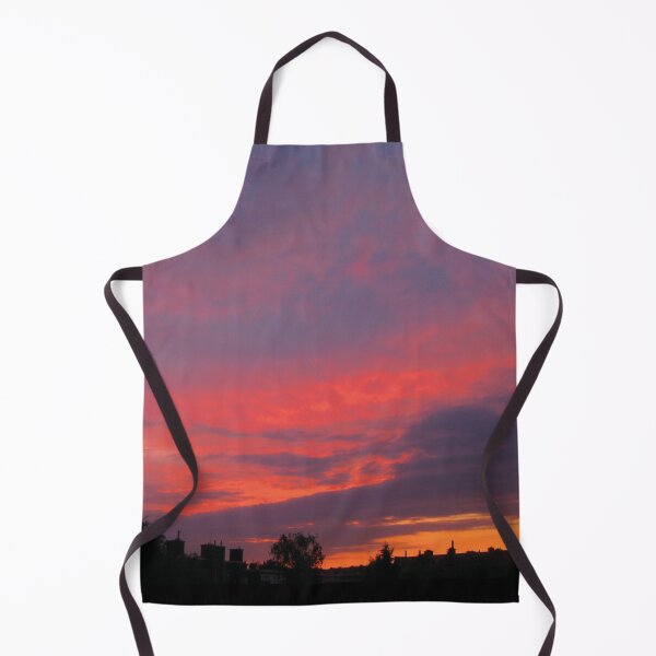 Item preview, Colorful night sky over The Hague designed and sold by Neonyx2020.