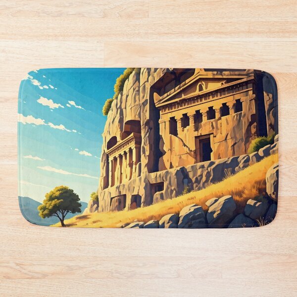 Item preview, Lycian Tombs, Fethiye: Cliffside Carved Heritage designed and sold by LSVart.